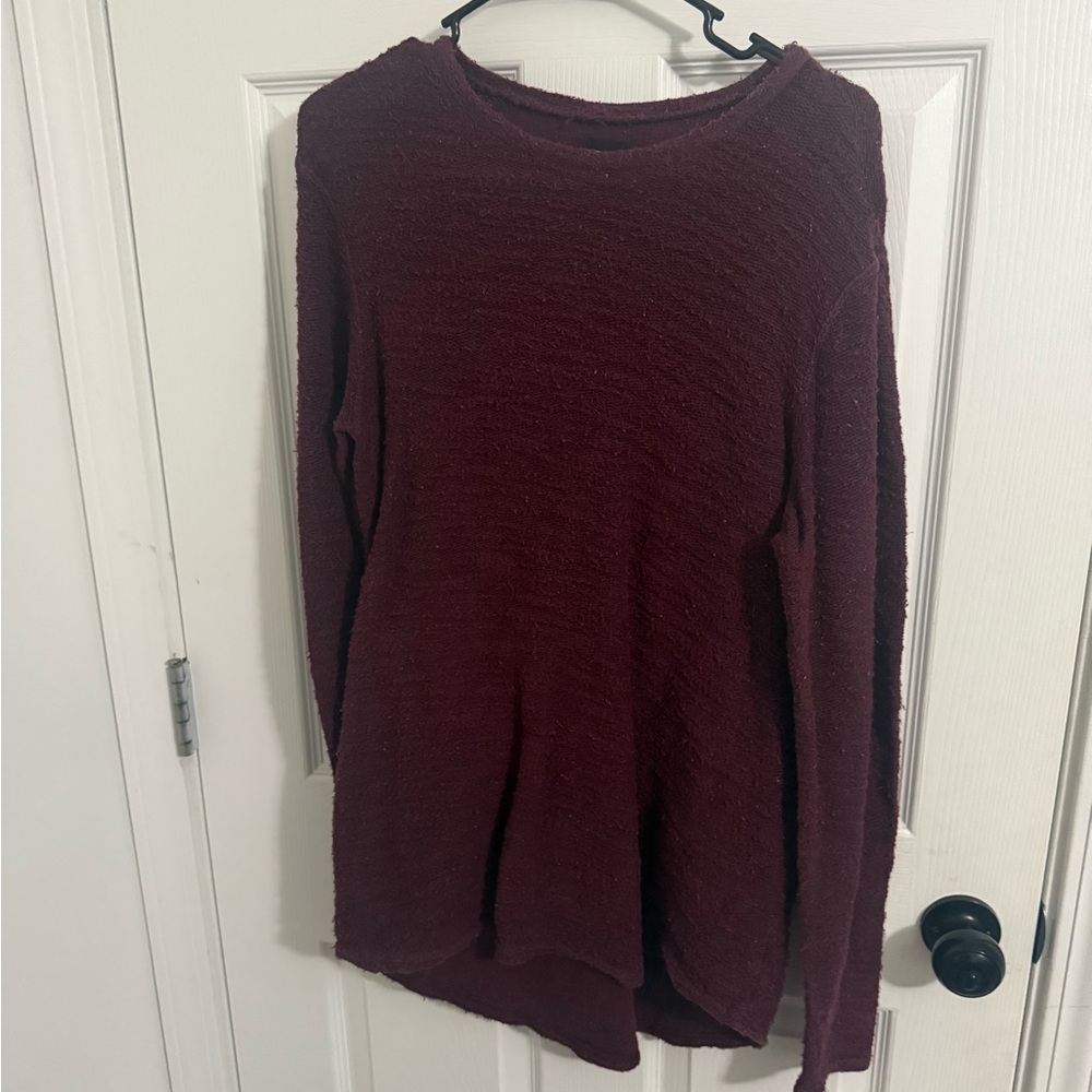 PacSun Burgundy Knit Sweater